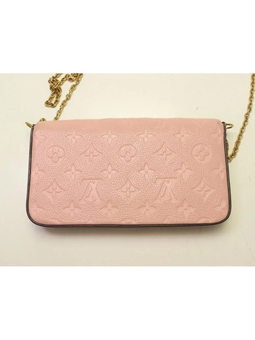 Louis Vuitton Monogram Empreinte Pochette Felicie Chain Wallet Shoulder Bag